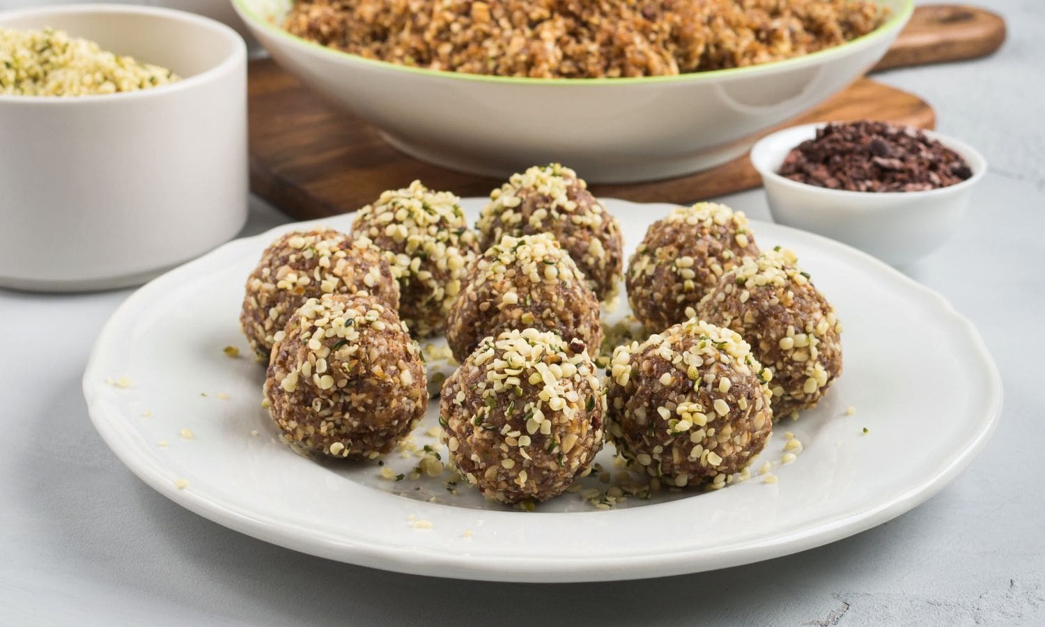 High Protein Hemp Energy Balls