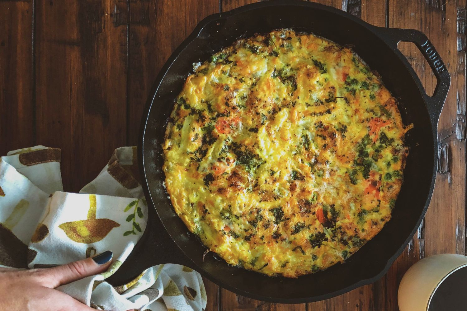 High Protein Vegetable Frittata