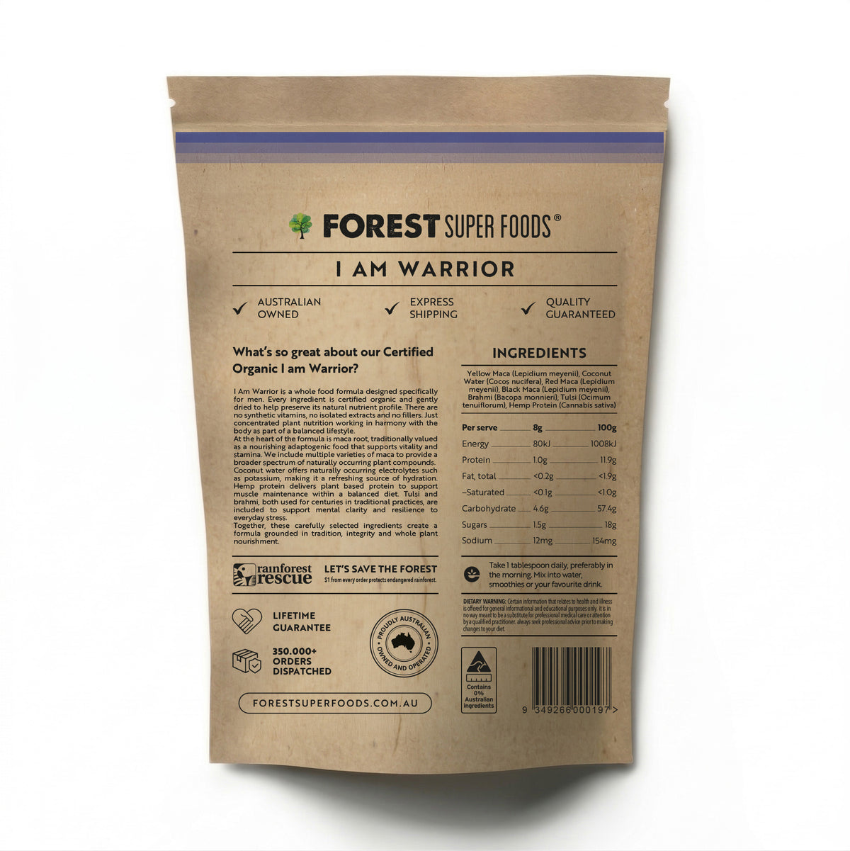 I Am Warrior Powder