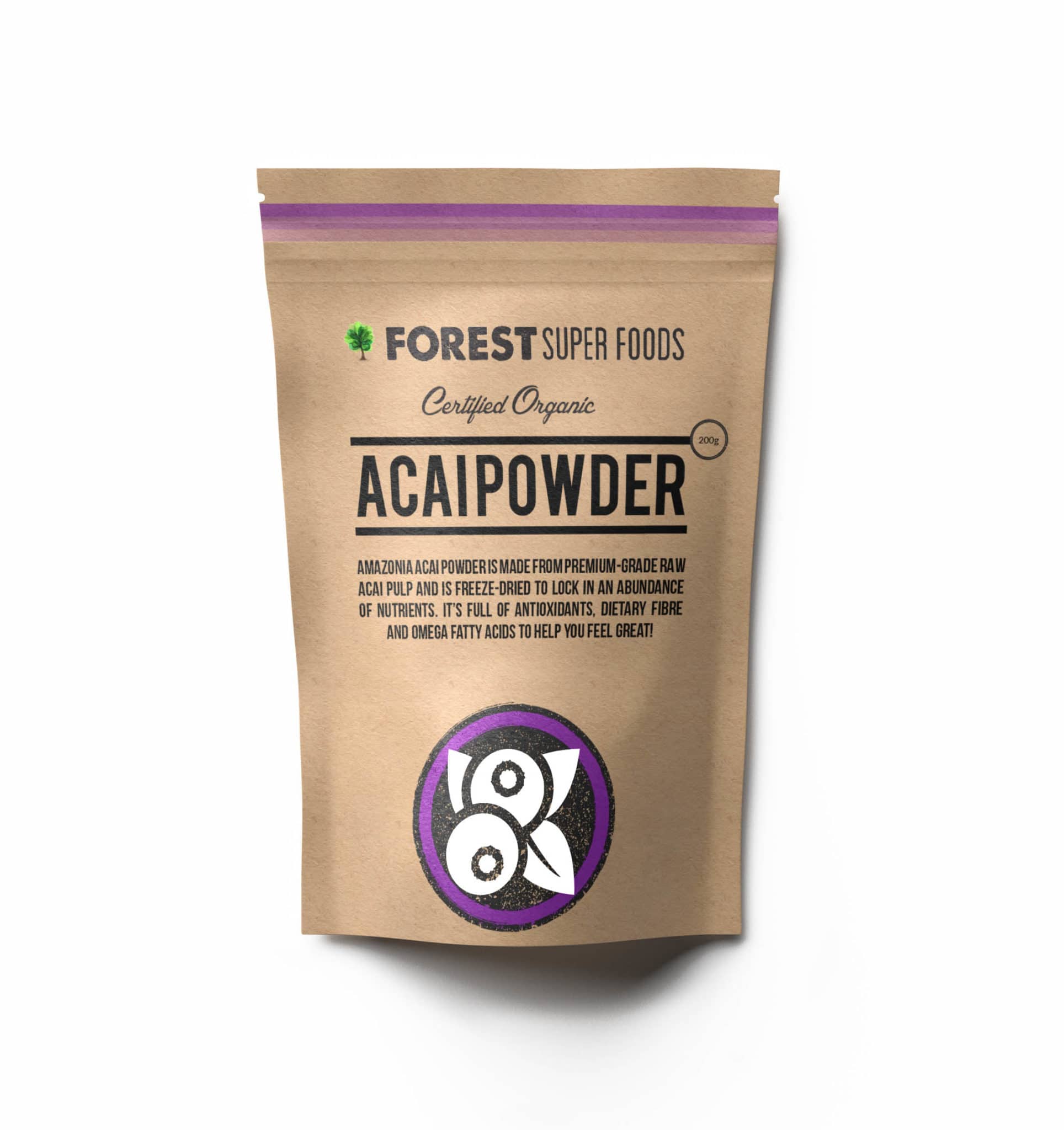 Certified Organic Acai Berry Powder