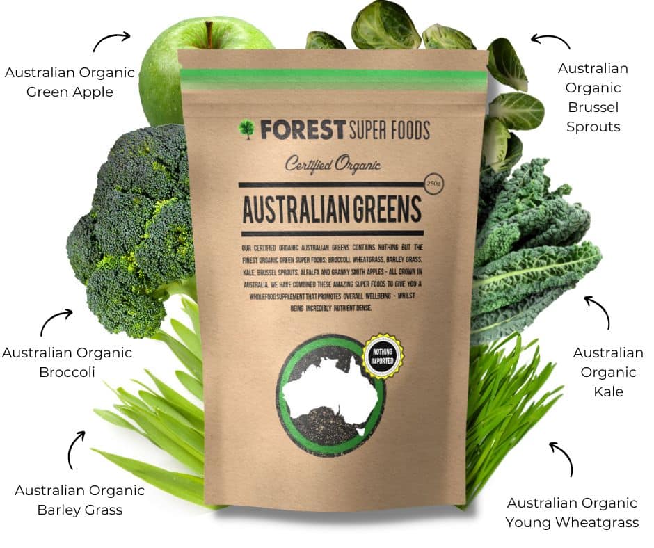 Australian Greens Whole Food Capsules