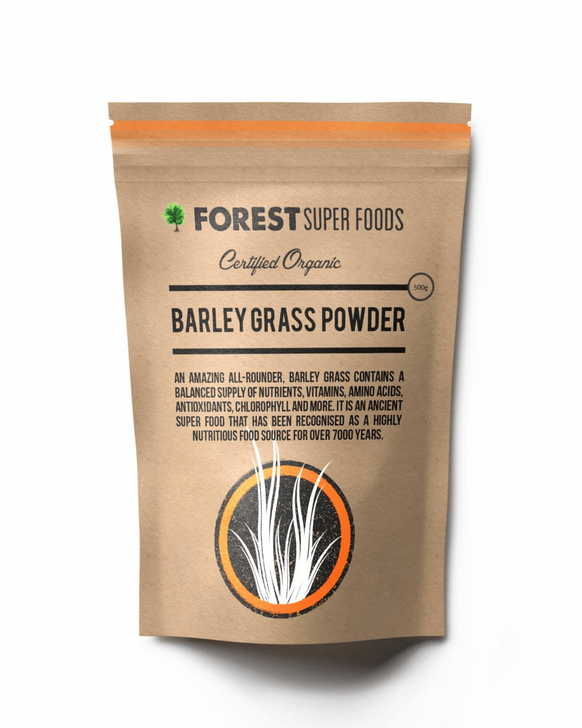 Certified Organic Australian Barley Grass