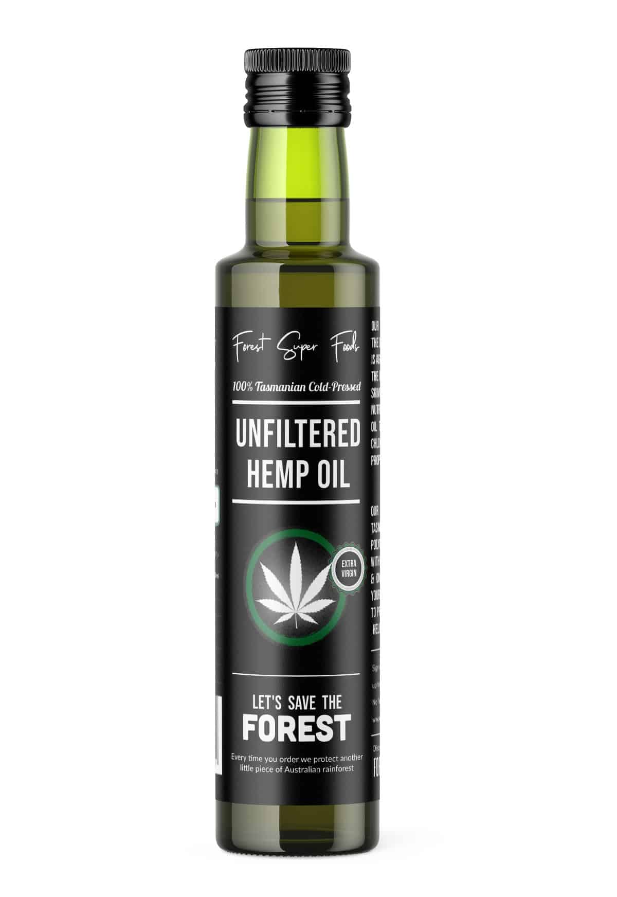 Unfiltered Hemp Seed Oil